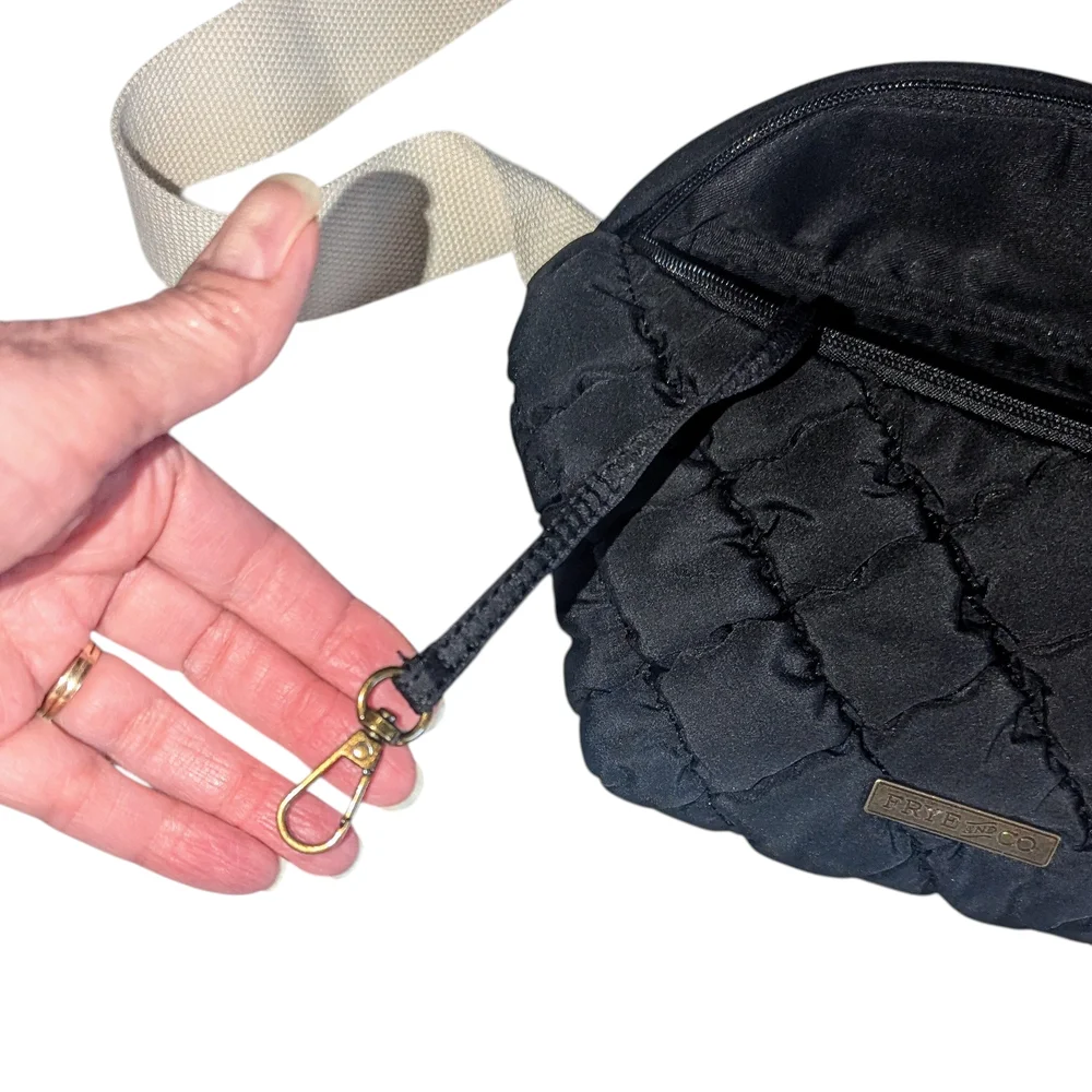 Frye and Co. Quilted Nylon Belt Bag, Adjustable Straps, NWT - Picture 9 of 9